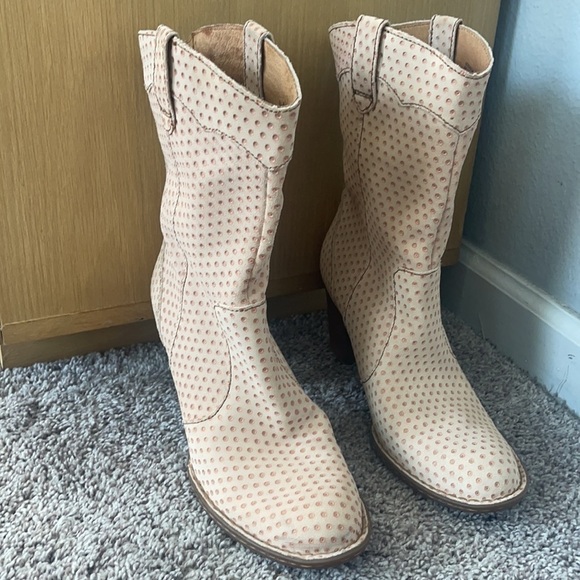 BORN Genevieve Suede Western Boots size 9 1/2 - Picture 5 of 15